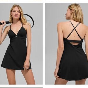 *SOLD d* ALO Yoga Airbrush Splendor Dress black XS